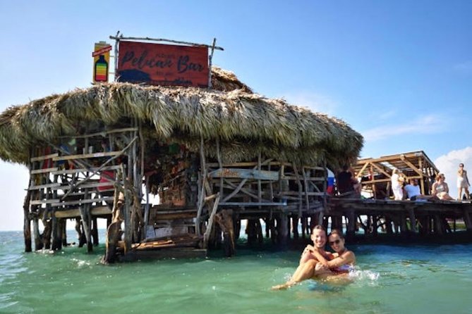 Appleton Estate Rum and Floyd's Pelican Bar Tour - Taking the fishing boat to Floyd’s Pelican Bar