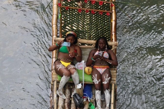 Bamboo rafting with Limestone Foot Massage free rum taste - What the $99.90 price really covers