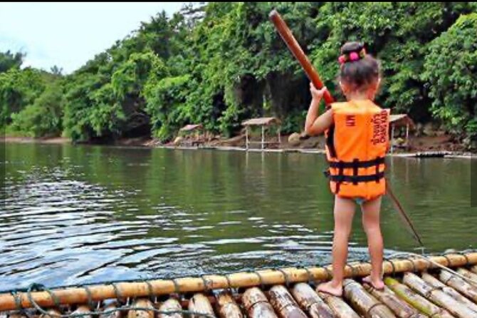 Bamboo River Rafting Limestone Foot Massage & Bottle of Rum Punch - Limestone foot rub near the end of the trip