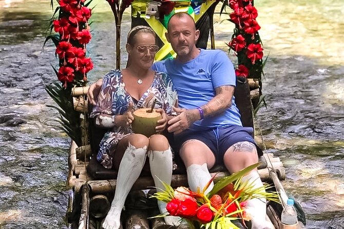 Bamboo River Rafting Limestone Foot Massage & Bottle of Rum Punch - What the river ride feels like