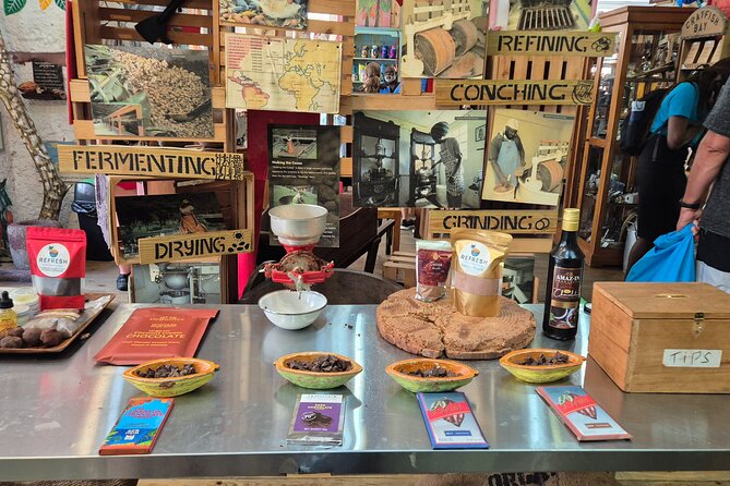 Best of Grenada Falls, Lake, Rum and Cocoa Experience - Market Square for spices, crafts, and small purchases