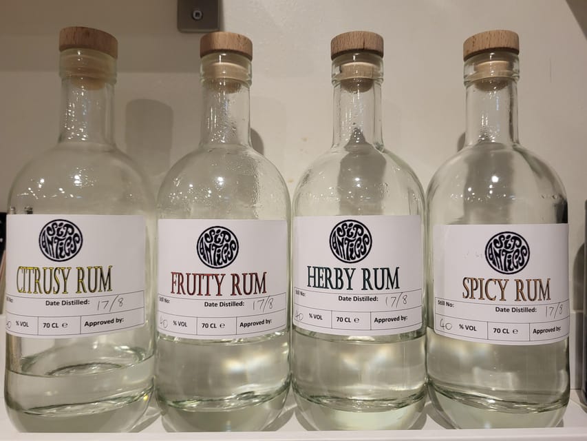 Edinburgh: Rum Distillation Workshop with Rum Tasting - Booking details worth knowing