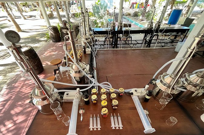 Rum Making Masterclass Galleon Beach Antigua 2 People per Station - Proofing, bottling, and the custom label