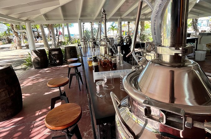 Rum Making Masterclass Galleon Beach Antigua for 1 Person - The bottle, label, and red wax finish