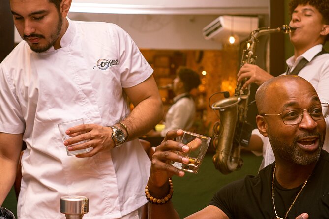 Rum & Rhythms a premium rum tasting with live music - The social side is part of the appeal