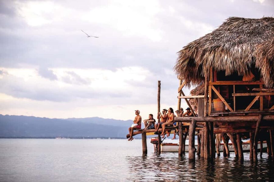 Shared or Private FD Appleton Rum, YS Falls & Pelican Bar - Swimming around the Pelican Bar