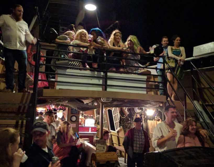 St. Augustine: The Black Raven Rum Runners Pirate Show (21+) - Setting sail from the St. Augustine Municipal Marina