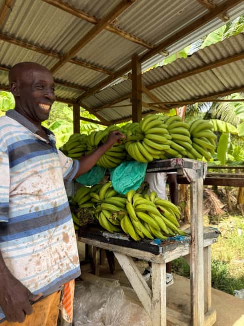 St. Lucia: ATV Tour with Beach Ride and Rum Tasting - Meeting Farmer Peter for a local tasting