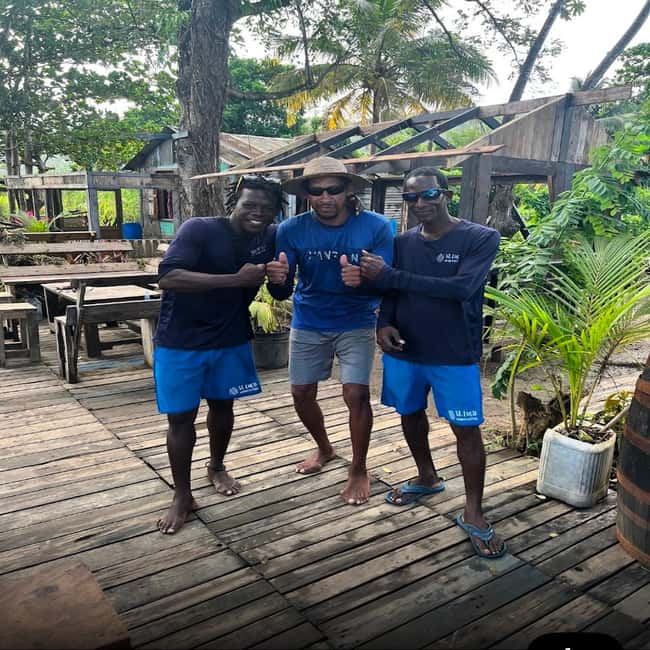 St Lucia Bamboo Rafting and Rum Distillery Experience - Castries and the west coast views