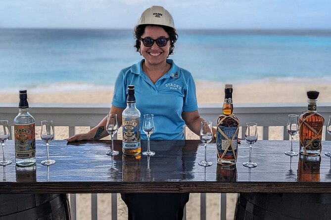 Bottles on the rail, Barbados