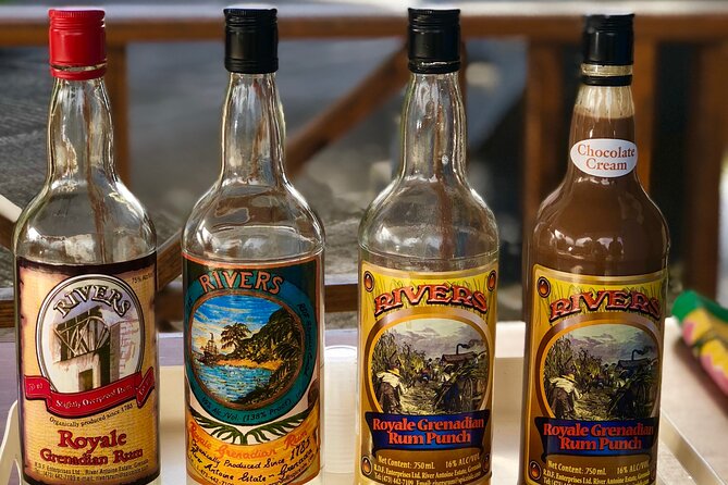 West Coast: Rum Distillery, Concord waterfall, Nutmeg processing - Clarke’s Court Rum Distillery: Grenada in a glass